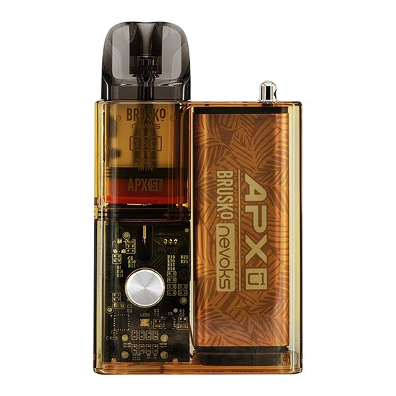 Электронная сигарета Brusko - APX C1 (Желтый Клен) купить в Волгограде