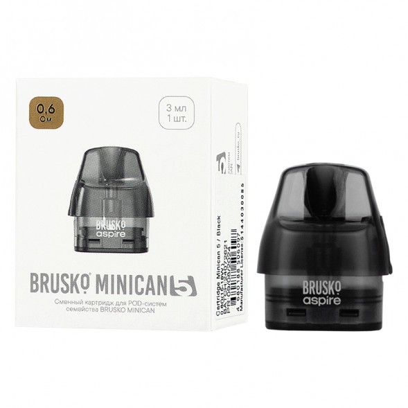 Сменный картридж Brusko - Minican 5 (1 Ом) купить в Волгограде
