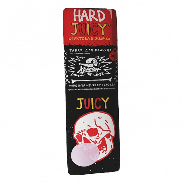 Табак Хулиган Hard - Juicy (Фруктовая Жвачка, 200 грамм) купить в Волгограде