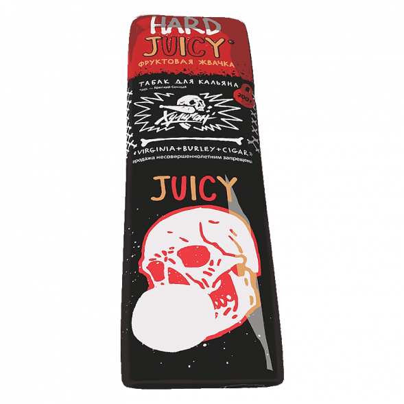 Табак Хулиган Hard - Juicy (Фруктовая Жвачка, 200 грамм) купить в Волгограде