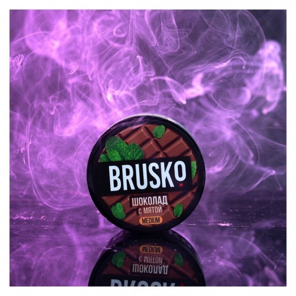 Смесь Brusko Medium - Шоколад с Мятой (250 грамм) купить в Волгограде