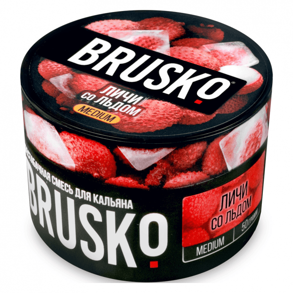 Смесь Brusko Medium - Личи со Льдом (50 грамм) купить в Волгограде