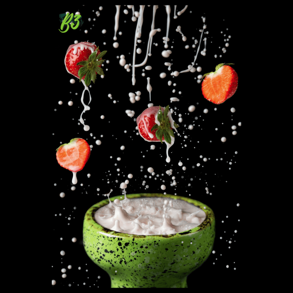 Табак B3 - Strawberry Yougurt (Клубничный Йогурт, 50 грамм) купить в Волгограде