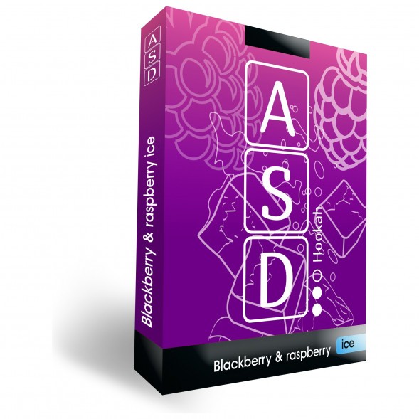Смесь ASD - Blackberry and Raspberry Ice (Ежевика и Малина Лёд, 50 грамм) купить в Волгограде