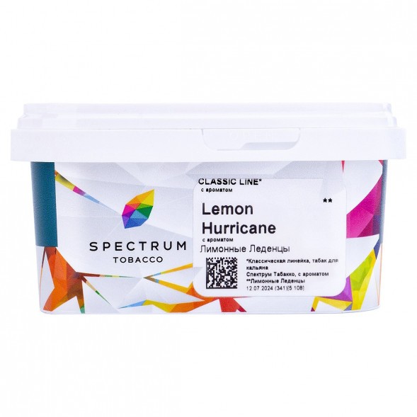 Табак Spectrum - Lemon Hurricane (Лимонные Леденцы, 200 грамм) купить в Волгограде