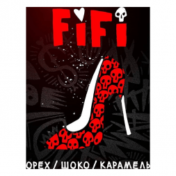 Табак Хулиган Hard - Fifi (Орех с Шоколадом и Карамелью, 200 грамм)