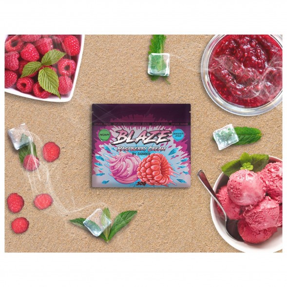 Смесь Blaze Medium - Raspberry Cream (Малиновое Мороженное, 50 грамм) купить в Волгограде
