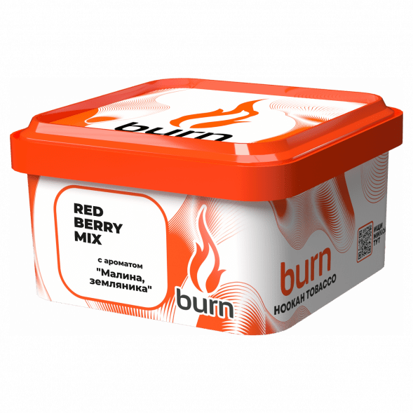 Табак Burn - Redberry Mix (Малина и Земляника, 200 грамм) купить в Волгограде