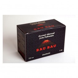 Уголь Bau Bau - Big Cubes (25 мм, 72 кубика, Черный)