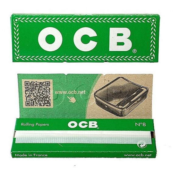 Бумага для самокруток OCB - №8 Green (50штук/50) купить в Волгограде