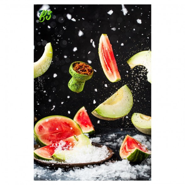 Табак B3 - Watermelon Halls (Арбузный Холлс, 50 грамм) купить в Волгограде