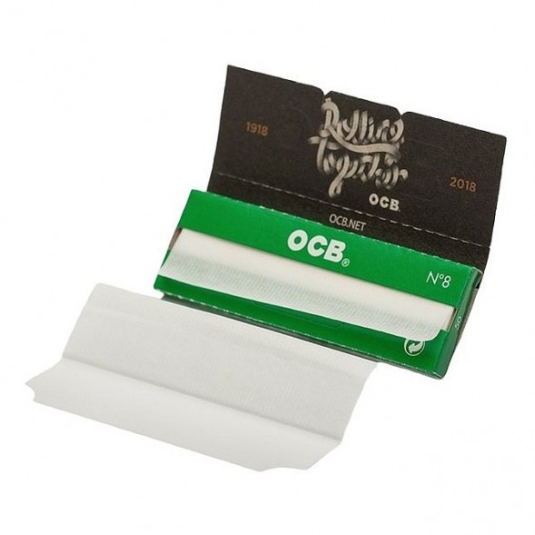 Бумага для самокруток OCB - №8 Green (50штук/25) купить в Волгограде