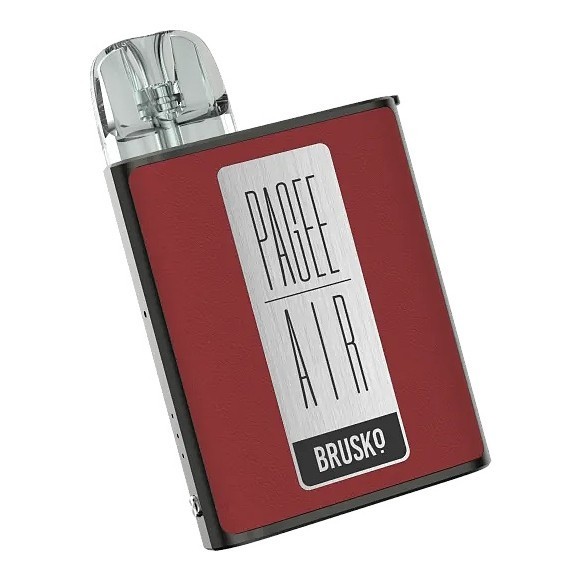 Электронная сигарета Brusko PAGEE AIR - Crimson Red (Красный) купить в Волгограде