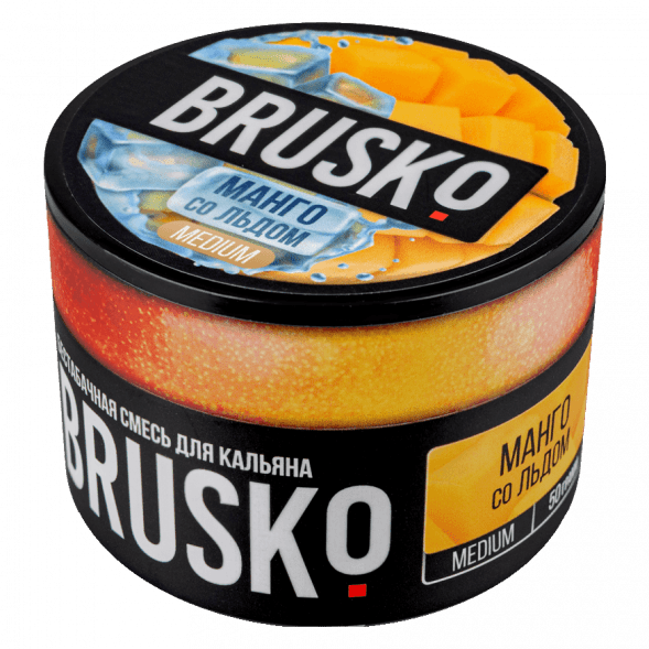 Смесь Brusko Medium - Манго со Льдом (50 грамм) купить в Волгограде