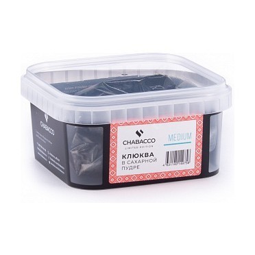 Смесь Chabacco MEDIUM - Cranberries in Sugar (Клюква в Сахарной Пудре, 200 грамм) купить в Волгограде