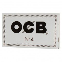Бумага для самокруток OCB - №4 Double White (100 штук)