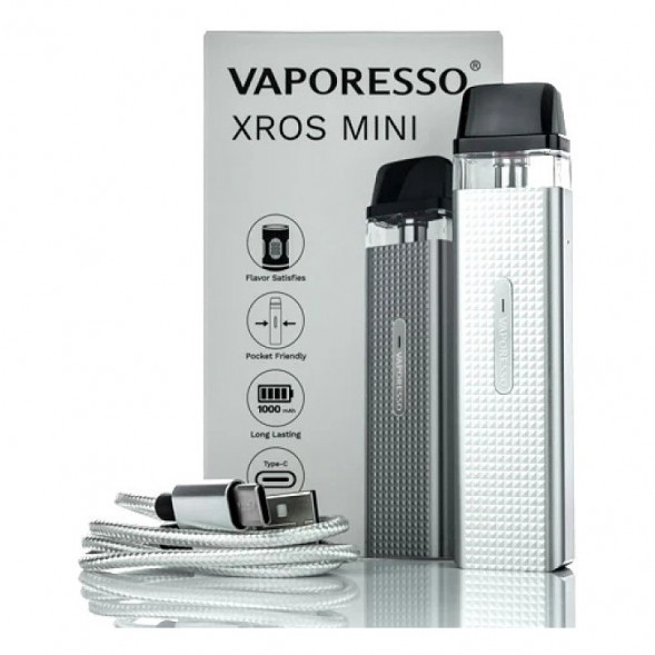 Электронная сигарета Vaporesso XROS Mini - Silver купить в Волгограде