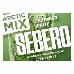 Табак Sebero Arctic Mix - Cucumber Sprite (Огуречный Спрайт, 25 грамм)