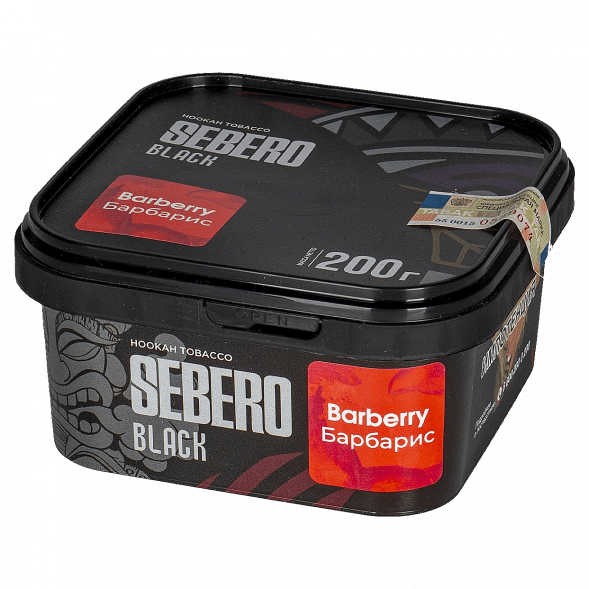 Табак Sebero Black - Barberry (Барбарис, 200 грамм) купить в Волгограде