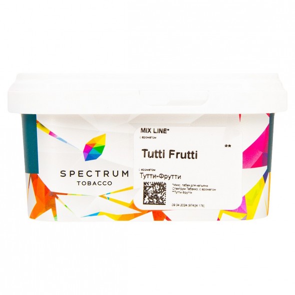 Табак Spectrum Mix Line - Tutti Frutti (Тутти-Фрутти, 200 грамм) купить в Волгограде
