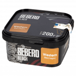 Табак Sebero Black - Western (Вестерн, 200 грамм)
