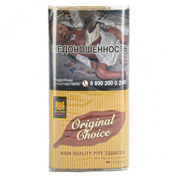 Табак трубочный Mac Baren - Original Choice (40 грамм) купить в Волгограде