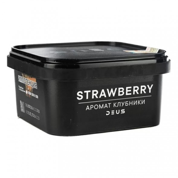 Табак Deus - Strawberry (Клубника, 250 грамм) купить в Волгограде