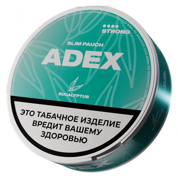 Табак жевательный ADEX STRONG SLIM - Eucalyptus (Эвкалипт) купить в Волгограде