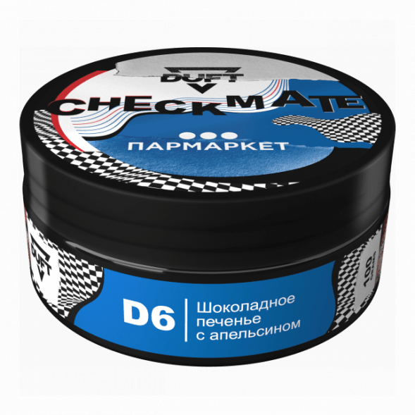 Табак Duft Checkmate - D6 Шоколадное Печенье с Апельсином (100 грамм) купить в Волгограде