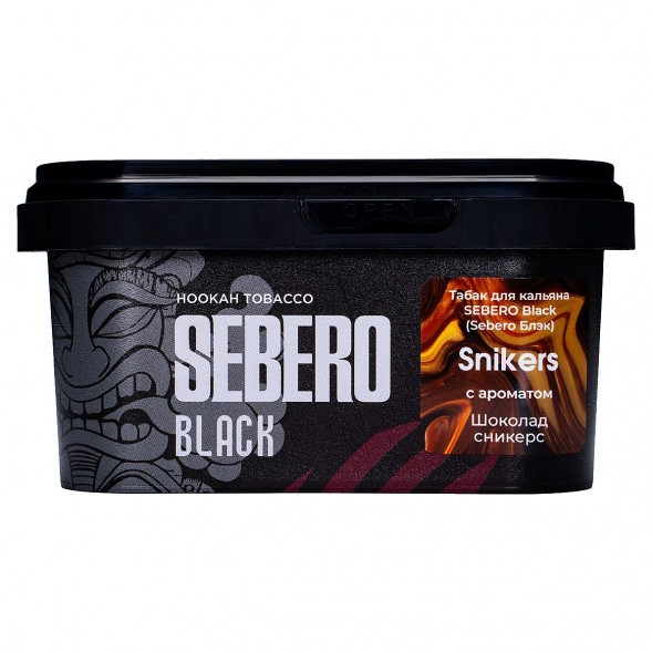 Табак Sebero Black - Snikers (Шоколад Сникерс, 200 грамм) купить в Волгограде