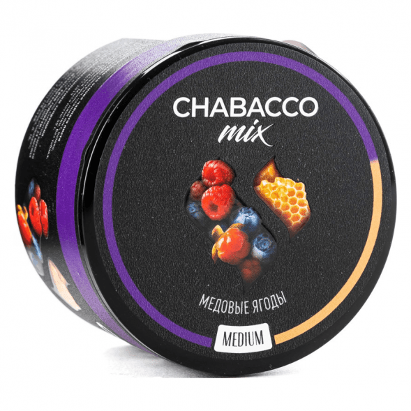 Смесь Chabacco MIX MEDIUM - Honey Berries (Медовые Ягоды, 40 грамм) купить в Волгограде