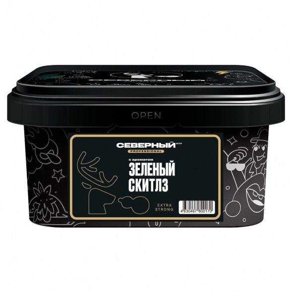 Табак Северный Professional - Зелёный Скитлз (200 грамм) купить в Волгограде