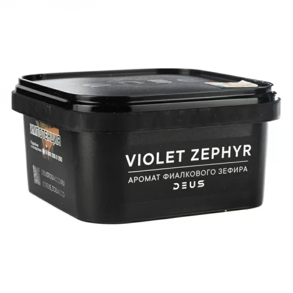 Табак Deus - Violet Zephyr (Фиалковый Зефир, 250 грамм) купить в Волгограде