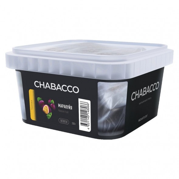 Смесь Chabacco MEDIUM - Passion Fruit (Маракуйя, 200 грамм) купить в Волгограде