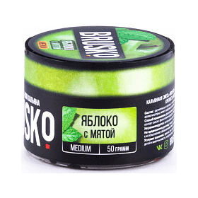 Смесь Brusko Medium - Яблоко с Мятой (50 грамм) купить в Волгограде