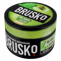 Смесь Brusko Medium - Яблоко с Мятой (50 грамм)