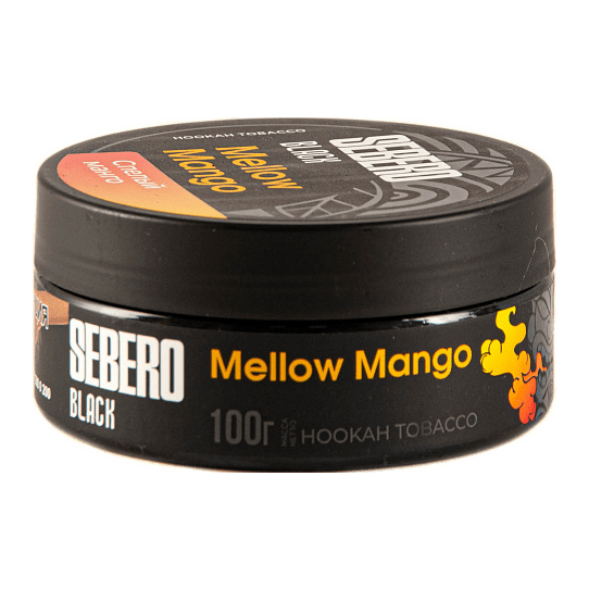 Табак Sebero Black - Mellow Mango (Спелый Манго, 100 грамм) купить в Волгограде