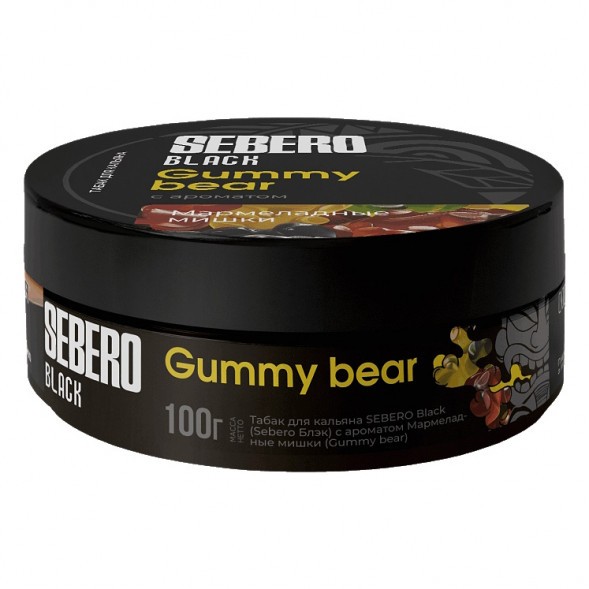 Табак Sebero Black - Gummy Bear (Мармеладные Мишки, 100 грамм) купить в Волгограде