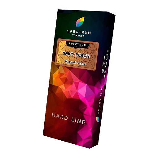 Табак Spectrum Hard - Spicy Peach (Жареный Персик, 100 грамм) купить в Волгограде