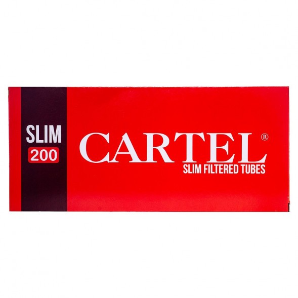 Гильзы сигаретные Cartel - Slim Red 84x17мм (200 штук) купить в Волгограде