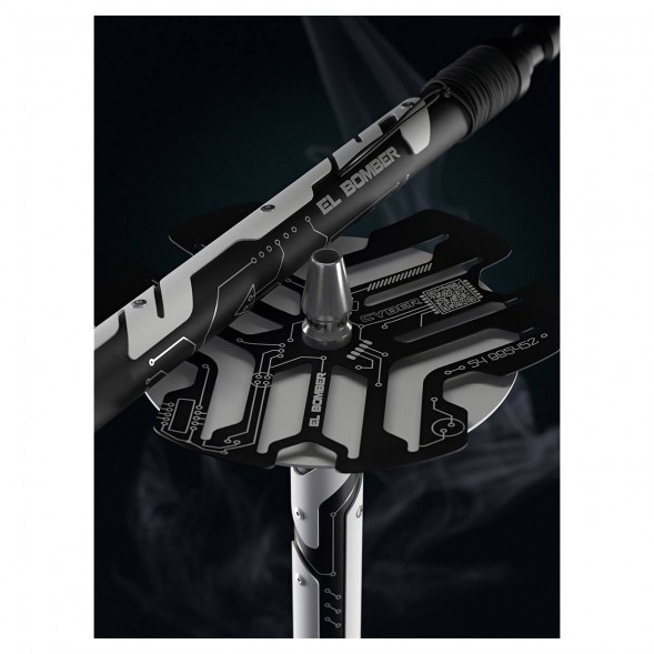 Кальян El Bomber - Sansara Cyber White (Линейка &quot;Designs&quot;, Без Колбы) купить в Волгограде