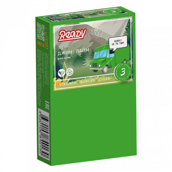 Табак Ready - Gin Trip /Smoky Trip №3 (Джин, Лайм, 25 грамм) купить в Волгограде