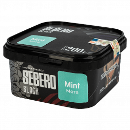 Табак Sebero Black - Mint (Мята, 200 грамм)