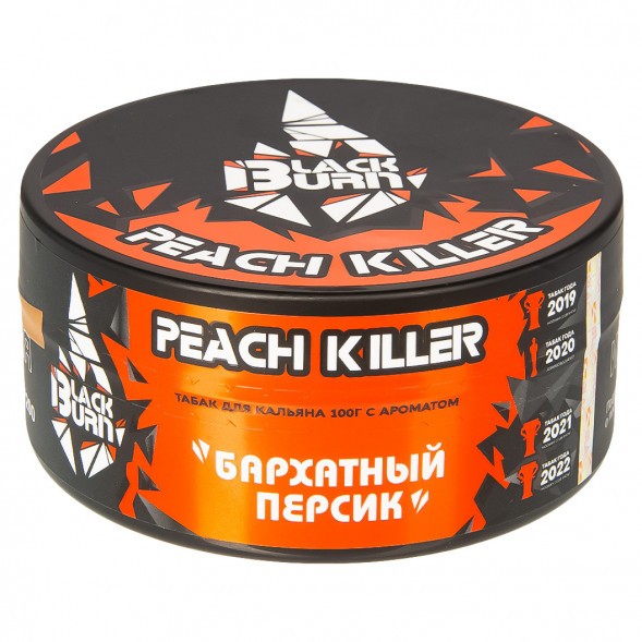 Табак BlackBurn - Peach killer (Персик, 100 грамм) купить в Волгограде
