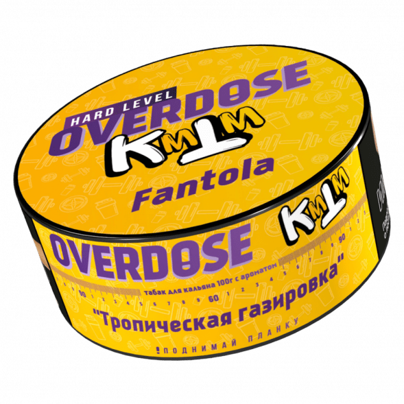 Табак Overdose - Fantola (Тропическая Газировка, 100 грамм) купить в Волгограде
