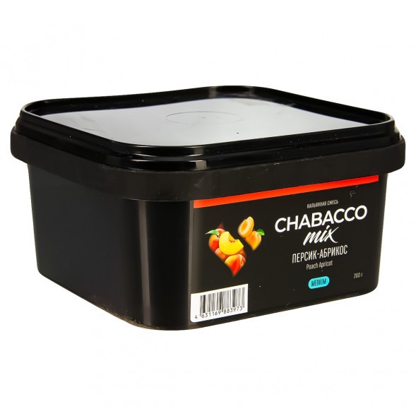 Смесь Chabacco MIX MEDIUM - Peach Apricot (Персик - Абрикос, 200 грамм) купить в Волгограде