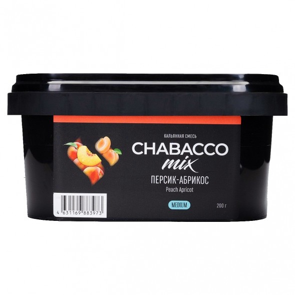 Смесь Chabacco MIX MEDIUM - Peach Apricot (Персик - Абрикос, 200 грамм) купить в Волгограде