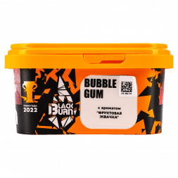Табак BlackBurn - Bubble Gum (Фруктовая Жвачка, 200 грамм)