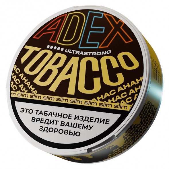Табак жевательный ADEX ULTRA STRONG SLIM - Ананас купить в Волгограде