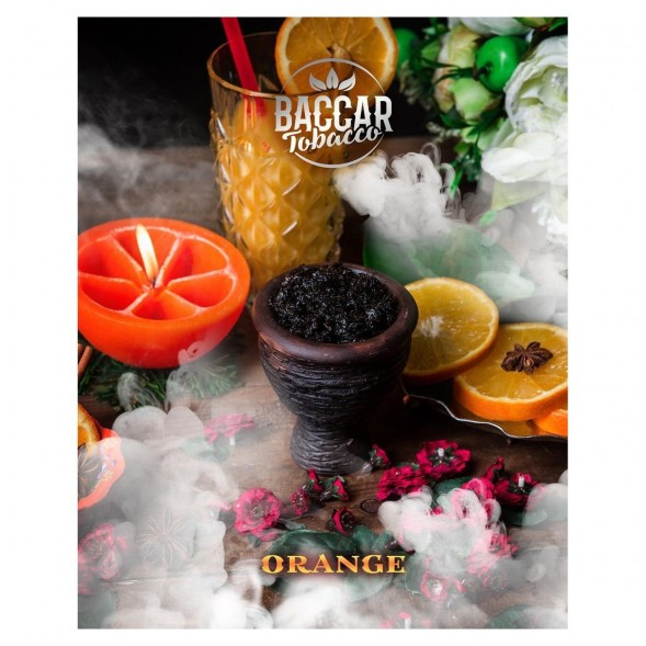 Табак Baccar Tobacco - Orange (Апельсин, 100 грамм) купить в Волгограде